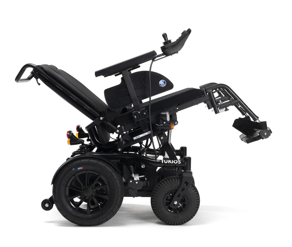 Turios C5 - SE40 - SE34 - SE73 - sideview - backrest tilted Turios C5 - SE40 - SE34 - SE73 - sideview - backrest tilted
